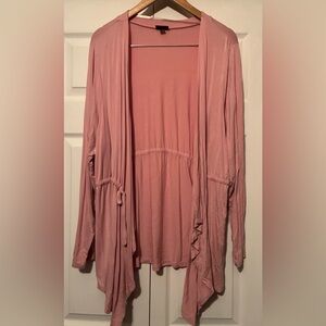 Torrid Soft Pink Knit Cardigan